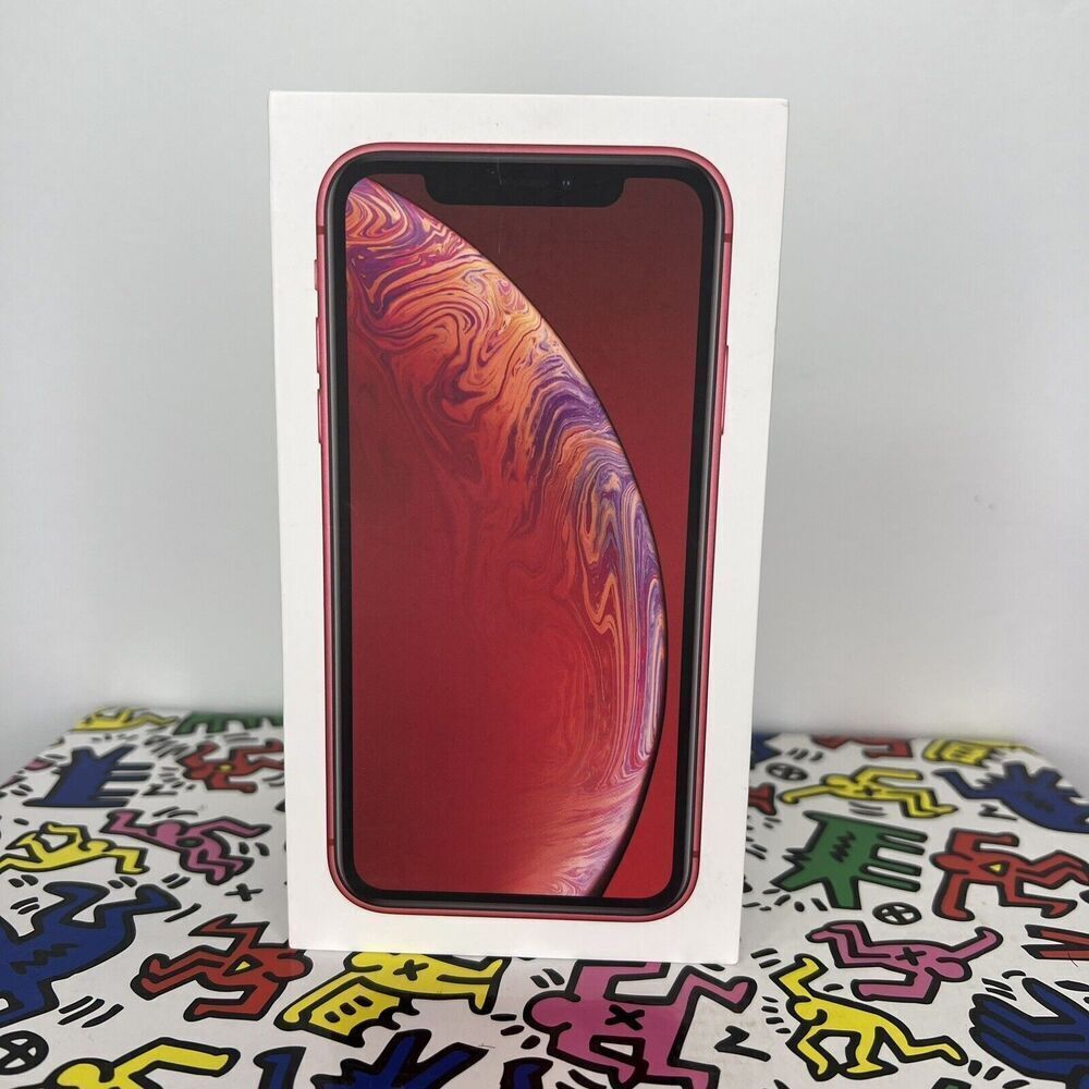 Apple iPhone XR Red 64GB Box‎ Only - Empty Box Only Red